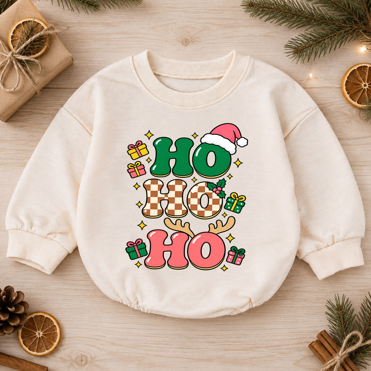 Funny Baby Christmas Romper, Baby Who Stole Christmas Romper, Toddler Xmas Outfit, Cute Holiday Baby Romper, Xmas Gift for Baby — product view 1