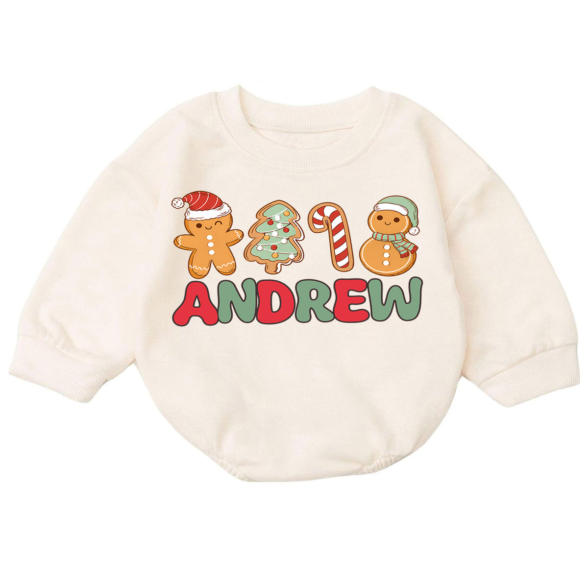 2026 First Christmas Baby Romper, Custom Name Snowman Holiday Outfit, Personalized My 1st Christmas Keepsake Gift for Baby — product view 7