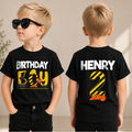 Custom Name I'm 2 and Digging It 2nd Birthday Shirt for Boys — product view 1