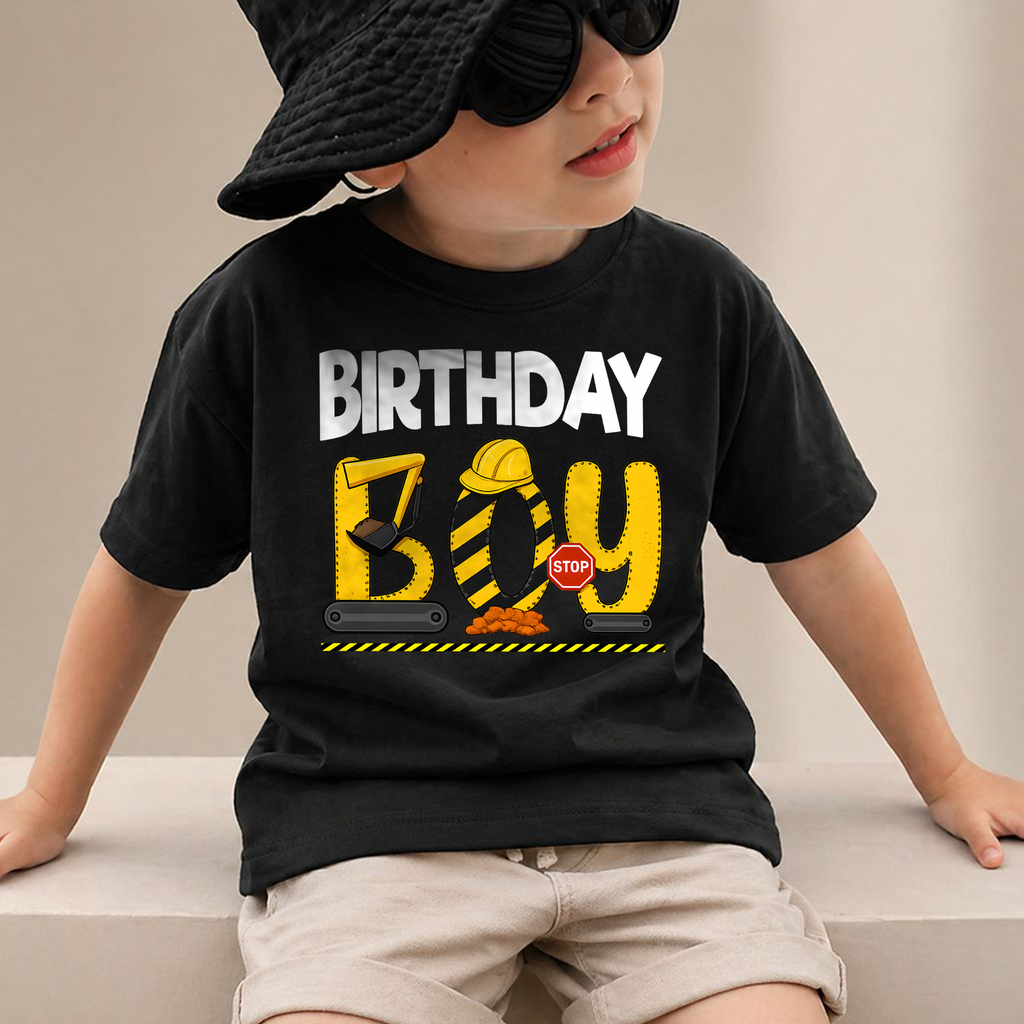 Custom Name I'm 2 and Digging It 2nd Birthday Shirt for Boys — product view 2
