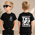Personalized TWO COOL 2nd Birthday Shirt for Boys, Custom Name — product view 1