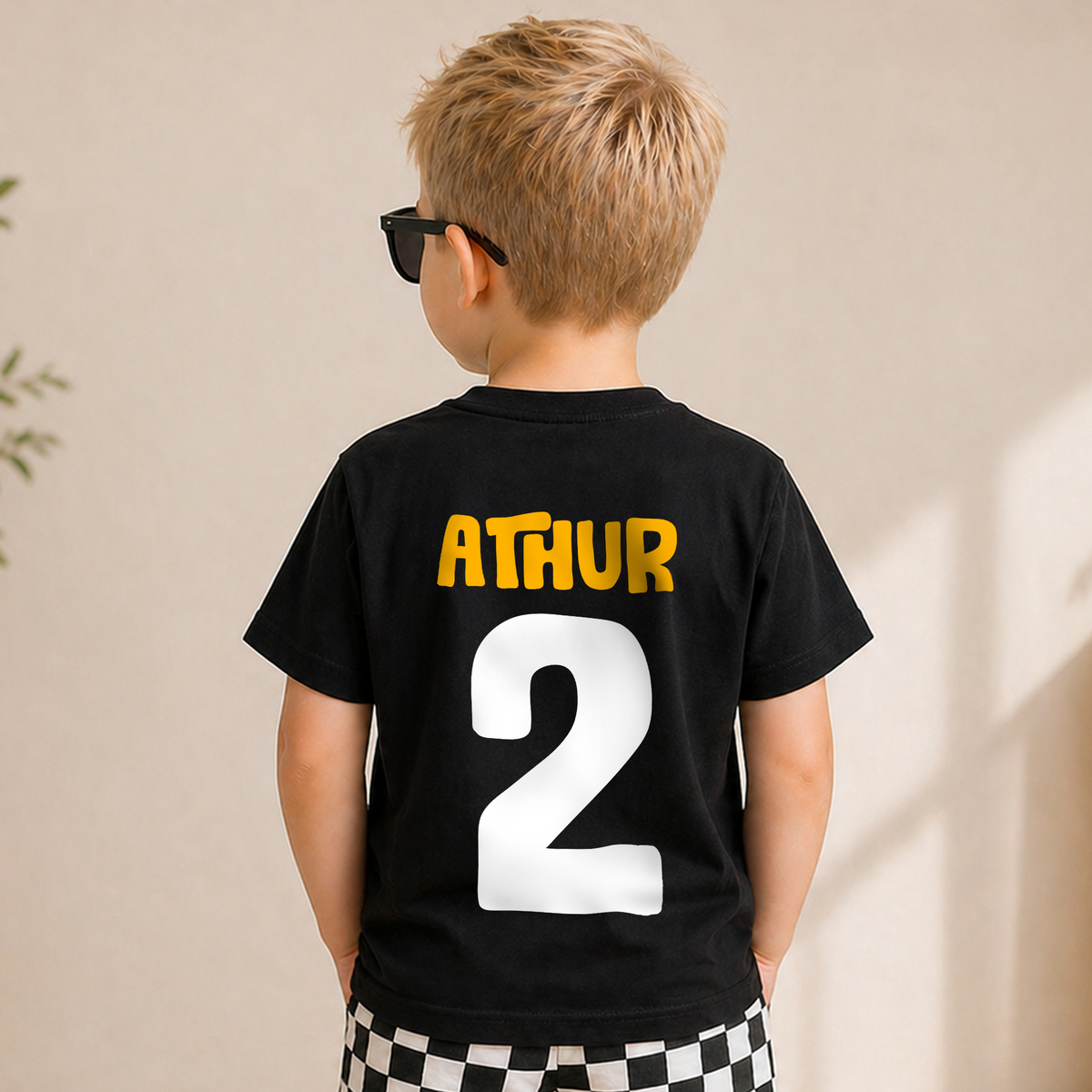 Boys Personalized I'm 2 and Digging It 2nd Birthday Shirt — product view 6