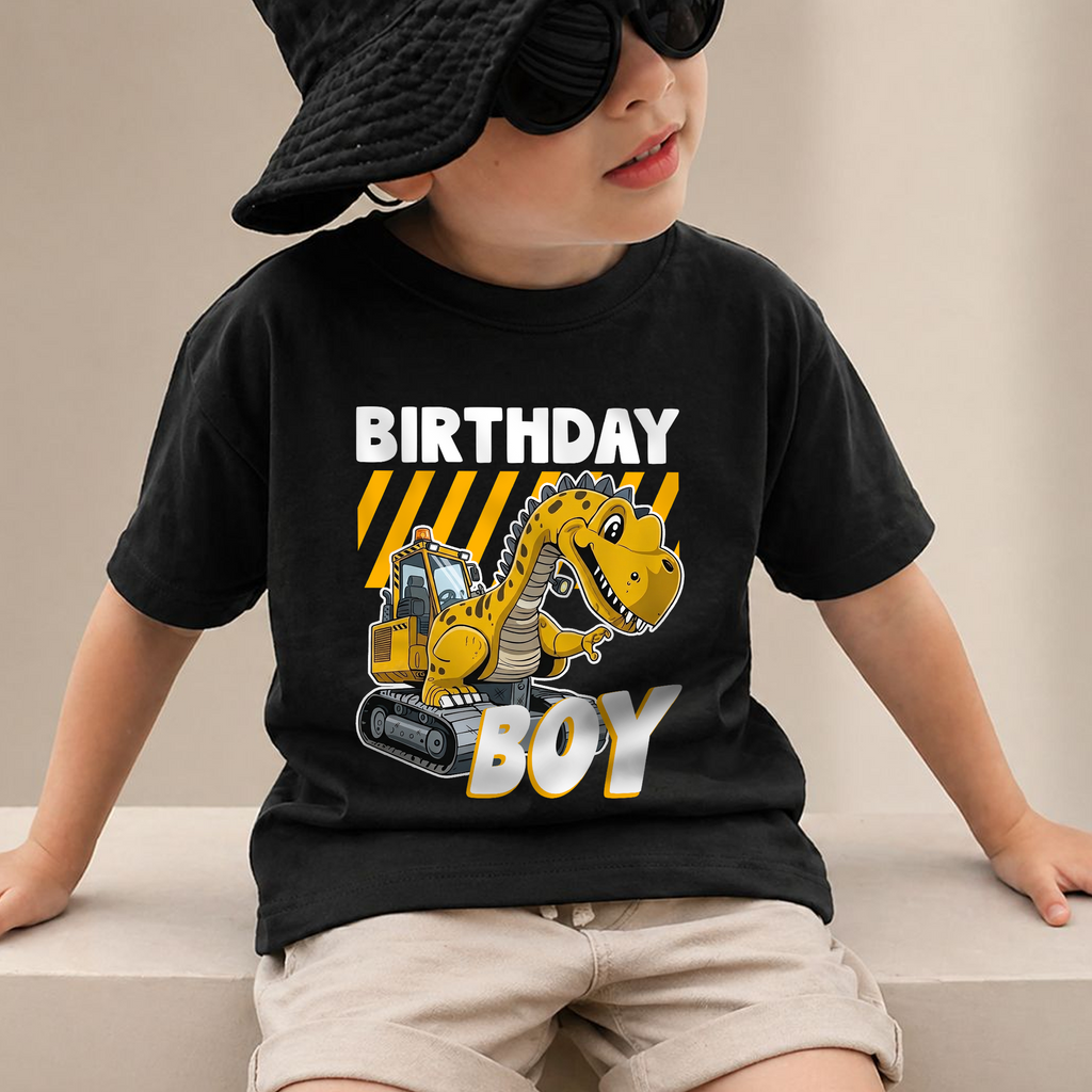 Custom Name I'm 2 and Digging It Birthday Shirt for Boys — product view 2