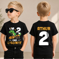 Custom I'm 2 and Digging It Birthday Shirt for Boys — product view 1