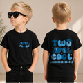 Custom Cool Kid 2nd Birthday Shirt Boy, TWO COOL — product view 1