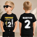 Personalized Construction Birthday Boy Shirt 2, Digging It — product view 1