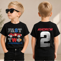 Custom Racing 2nd Birthday Shirt, Fast Two — product view 1