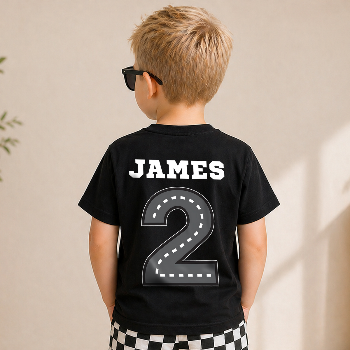 Toddler Personalized I'm 2 and Digging It Birthday Outfit Boy — product view 6