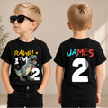 Custom Rawr I'm 2 Birthday Outfit Boy, Dinosaur — product view 1