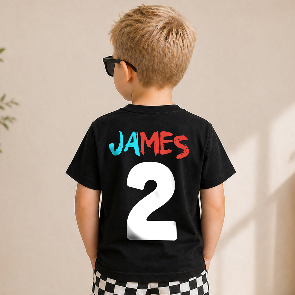 Custom Rawr I'm 2 Birthday Outfit Boy, Dinosaur — product view 6