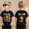Boys Personalized Little Cowboy 2nd Birthday Shirt for Boys — product view 1