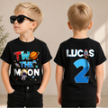 Boys Custom Space Birthday Shirt for Boys — product view 3