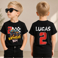Boys Custom Crushing It Birthday Shirt for Boys — product view 1