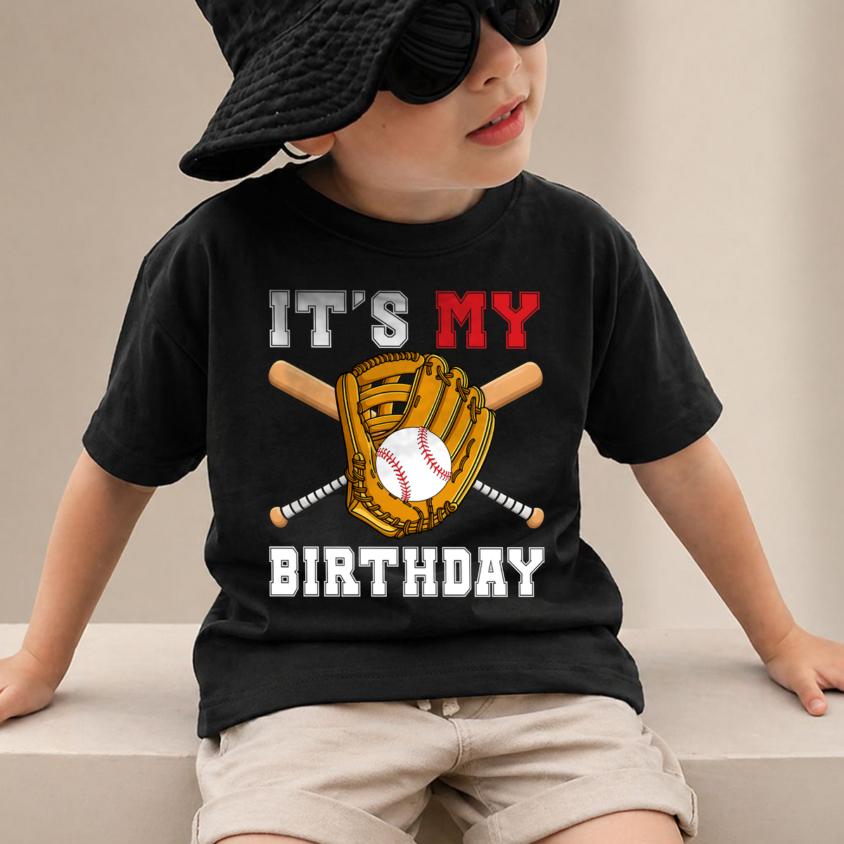 Personalized Baseball 2nd Birthday Shirt Boy, Custom Name — product view 2