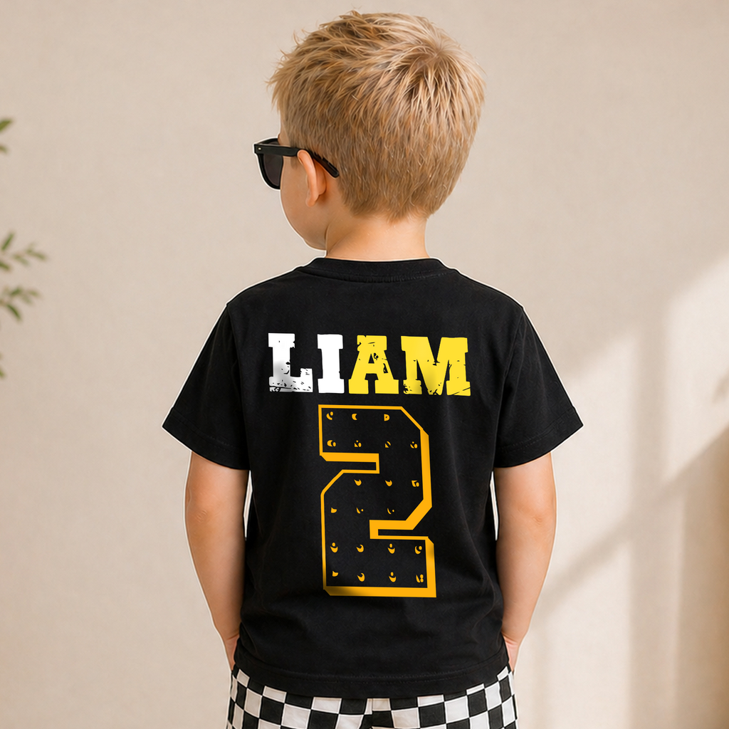 Boys Personalized I'm 2 and Digging It Birthday Outfit Boy — product view 6