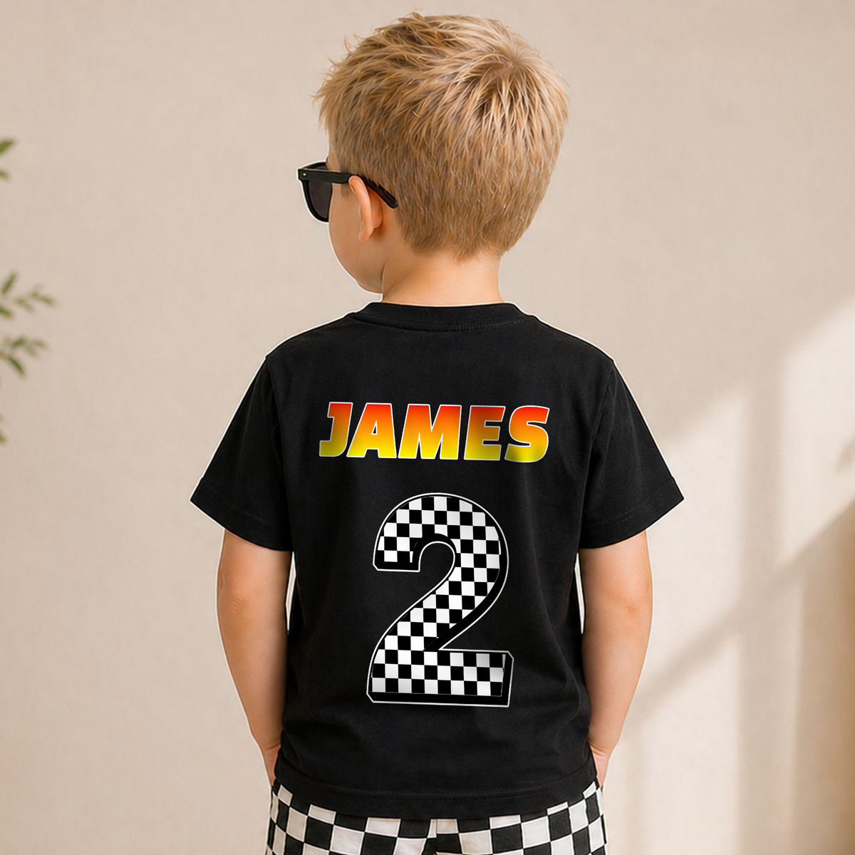 Boys Personalized This Is How I Roll Birthday Outfit Boy — product view 6