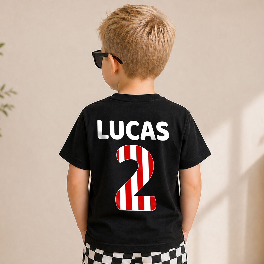 Boys Personalized Train 2nd Birthday Shirt Boy, Chugga Chugga — product view 6