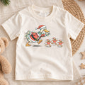 Funny Christmas Duck Shirt, Tangled Lights Goose Holiday Tee, Festive Xmas Kids Top, Funny Holiday Duck Christmas Outfit, Gift For Kids — product view 1