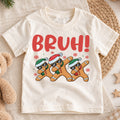Funny Dabbing Gingerbread Christmas Shirt, Holiday Cool Cookie Tee, Festive Kids Top, Funny Gingerbread Christmas Outfit, Gift For Kids — product view 1