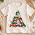 Gamer Christmas Tree Shirt, Video Game Controller Kids T-Shirt, Gaming Holiday Toddler Tee, Cool Gamer Christmas Graphic Top, Boys Xmas Gift — product view 1