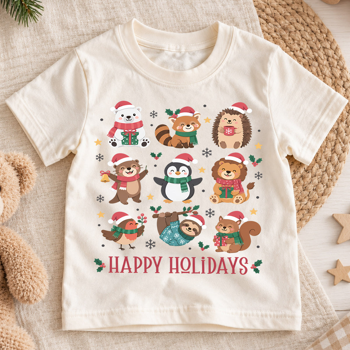 Christmas Treats Kids Shirt, Gingerbread Hot Cocoa Holiday Tee, Cute Christmas Sweets T Shirt, Xmas Baking Gift for Kids — product view 1