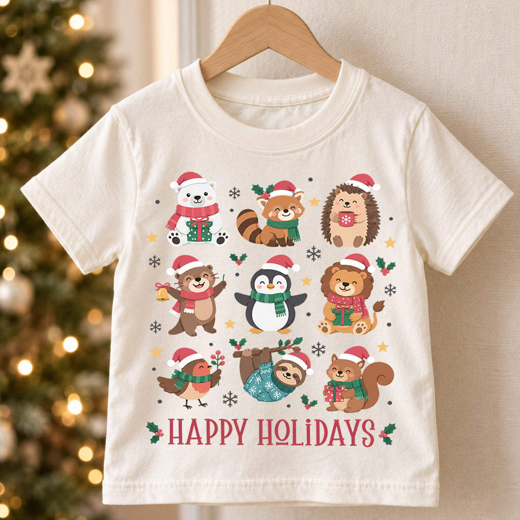 Christmas Treats Kids Shirt, Gingerbread Hot Cocoa Holiday Tee, Cute Christmas Sweets T Shirt, Xmas Baking Gift for Kids — product view 5