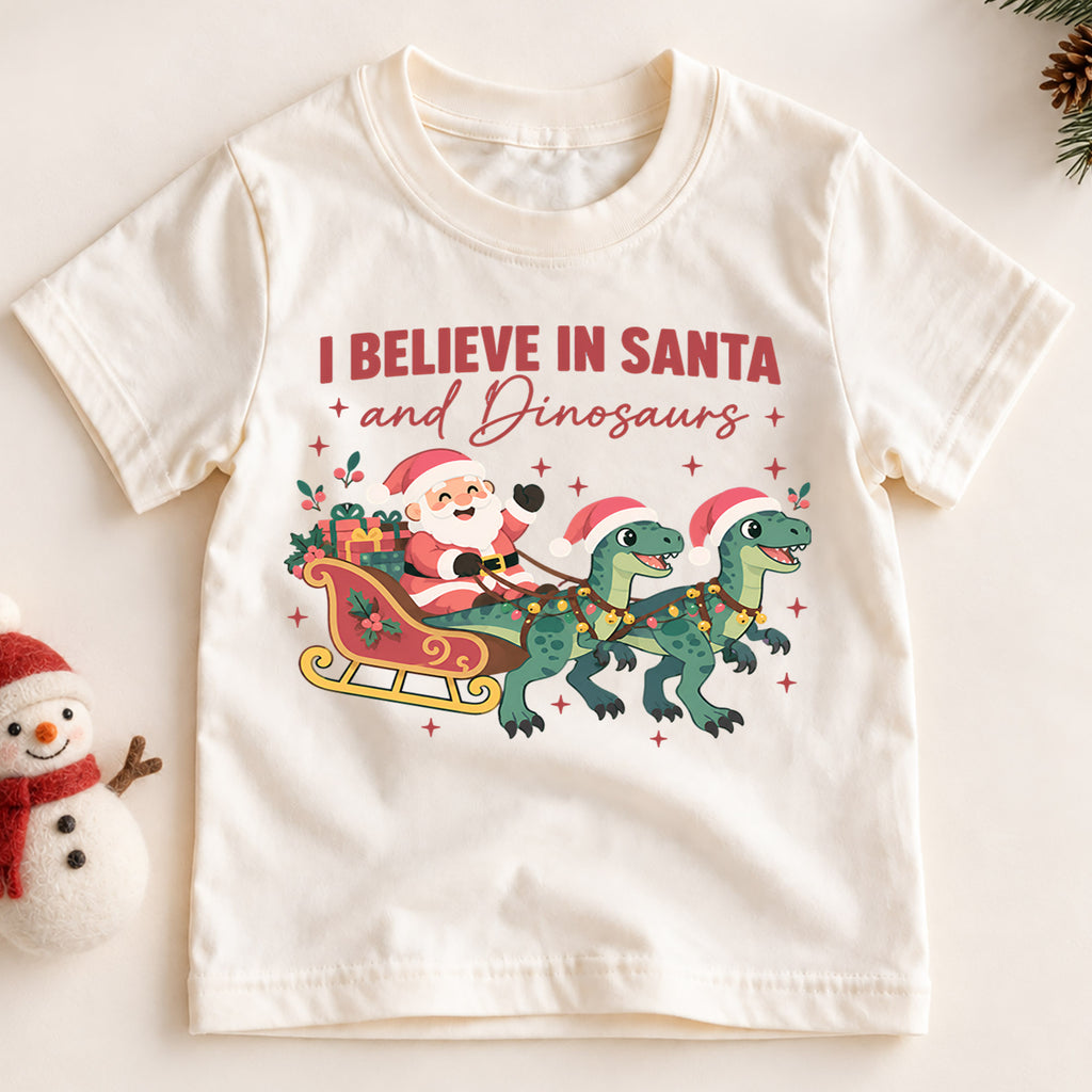 Cute Christmas Treats Kids Shirt, Gingerbread House Holiday Tee, Christmas Cookies and Cocoa T Shirt, Xmas Gift for Kids — product view 2