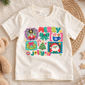 Merry Jolly Christmas Kids Shirt, Cute Santa Nutcracker Holiday T Shirt, Christmas Outfit for Kids, Festive Xmas Gift for Children — product view 1