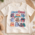 Meowy Catmas Kids Christmas Shirt, Cute Cat Holiday Tee, Funny Festive Xmas Outfit for Kids, Christmas Gift for Cat Lovers Holiday Gift Idea — product view 1