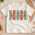 Christmas Reindeer Parade Kids Shirt, Retro Holiday Deer Tee, Cute Festive Outfit, Christmas Gift for Children Cute Christmas Gift Idea — product view 1