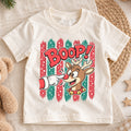 Boop Reindeer Christmas Shirt for Kids, Funny Rudolph Holiday Tee, Festive Holiday Outfit, Christmas Gift for Kids Festive Holiday Gift Idea — product view 1
