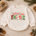Feeling a Little Frosty Baby Romper, Cute Snowman Christmas Outfit, Winter 1st Birthday Gift, Baby 1st Christmas Keepsake — product view 1