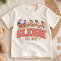 Sleigh All Day Shirt, Funny Santa Sleigh Reindeer Tee, Cute Merry Christmas Shirt, Festive Holiday Party Tee, Cute Reindeer Xmas Shirt (138 ký tự) — product view 1