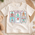Pink Christmas Kids Shirt, Coquette Nutcracker Santa Holiday Tee, Cute Festive Outfit, Christmas Gift for Girls Cute Christmas Gift Idea — product view 1