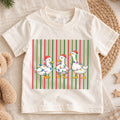 Christmas Duck Kids Shirt, Funny Goose Holiday Tee, Cute Festive Christmas Outfit, Holiday Gift for Boys and Girls Festive Xmas Gift Idea — product view 1