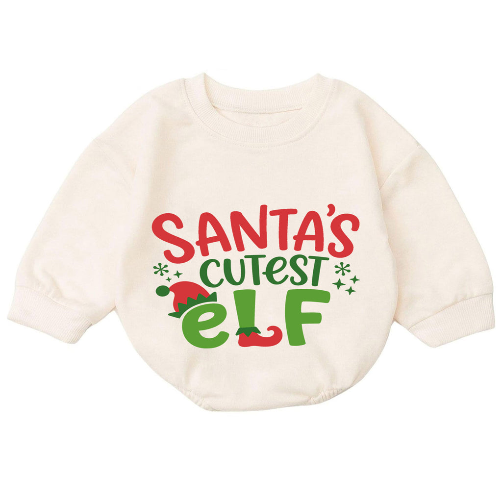 My 1st Christmas Baby Romper, Christmas Tree Santa Hat Holiday Outfit, Baby First Christmas & 1st Birthday Gift, Cute Toddler Xmas Romper — product view 7