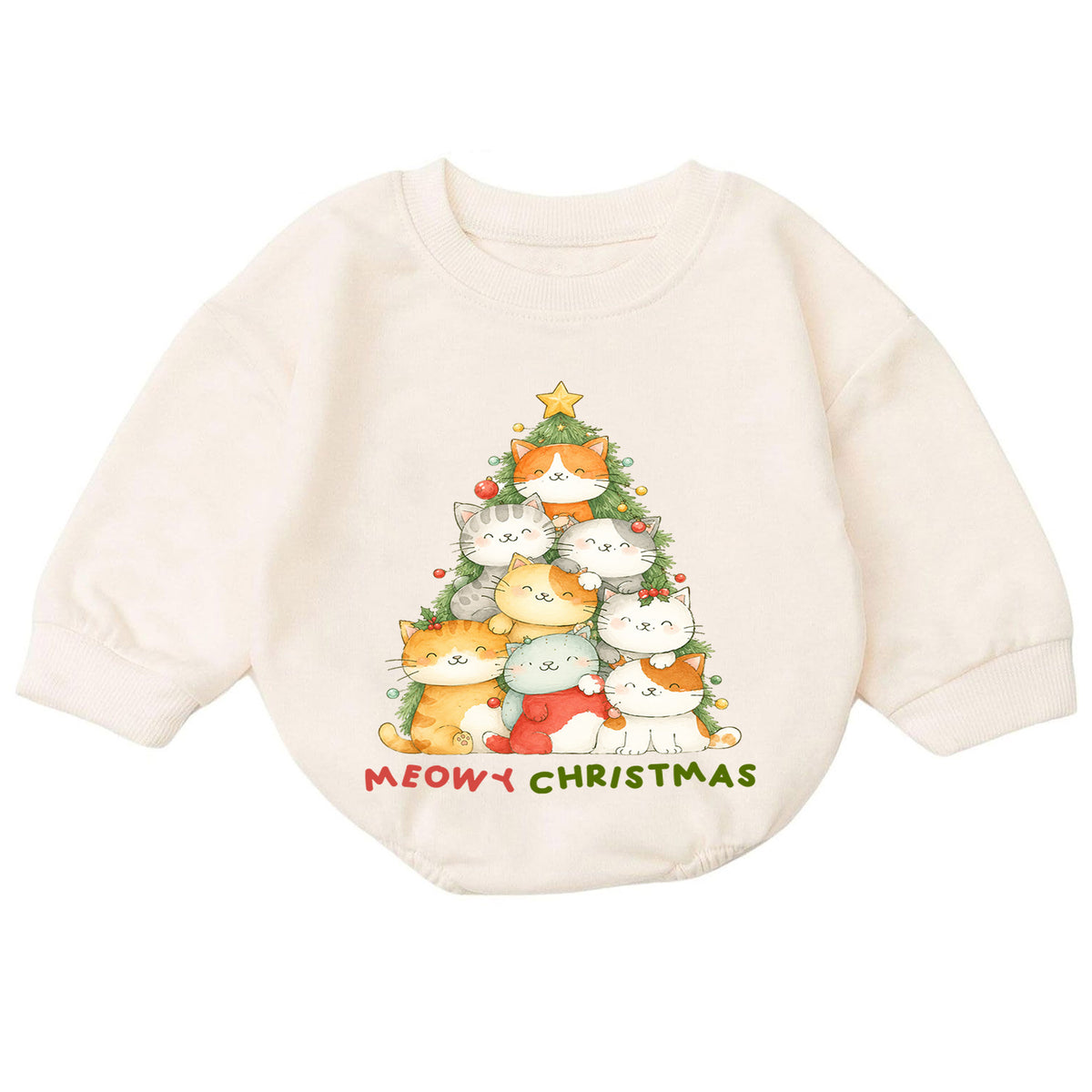 Vintage Snowman First Christmas Baby Romper, My 1st Christmas & 1st Birthday Holiday Outfit, Retro Snowman Xmas Gift — product view 7