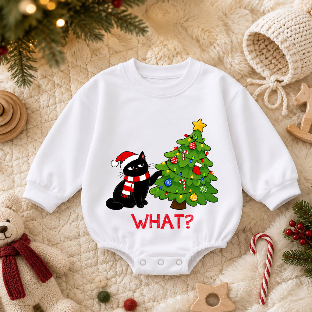 Cuter Than a Christmas Cookie Baby Romper, Gingerbread Toddler 1st Birthday Holiday Outfit, Cute Christmas Romper, Baby Xmas Gift — product view 3