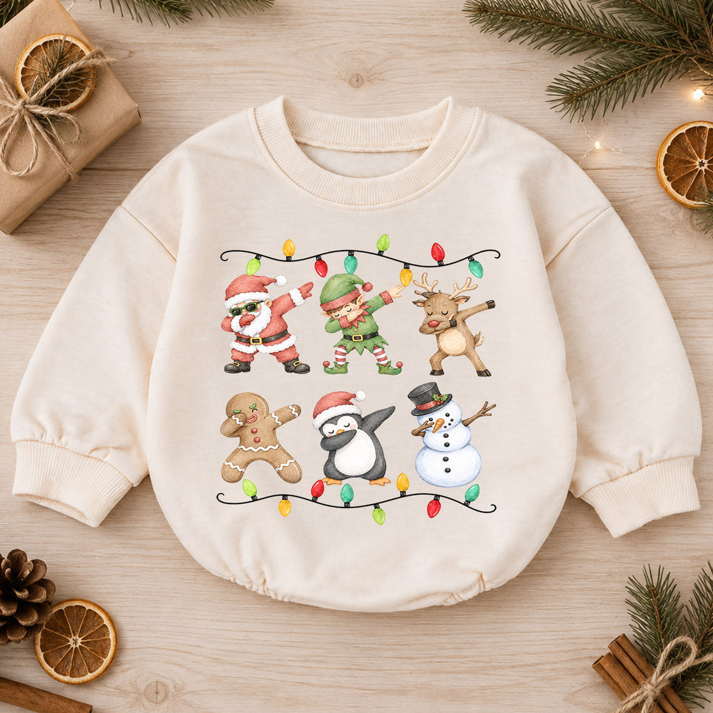Sorry Santa I Drank the Milk Baby Romper, Funny Christmas Toddler Outfit, Santa Milk Xmas Romper, 1st Birthday Holiday Gift for Baby — product view 1