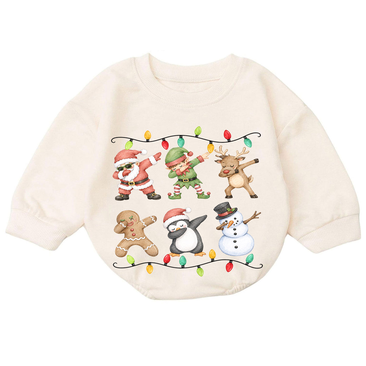 Sorry Santa I Drank the Milk Baby Romper, Funny Christmas Toddler Outfit, Santa Milk Xmas Romper, 1st Birthday Holiday Gift for Baby — product view 7