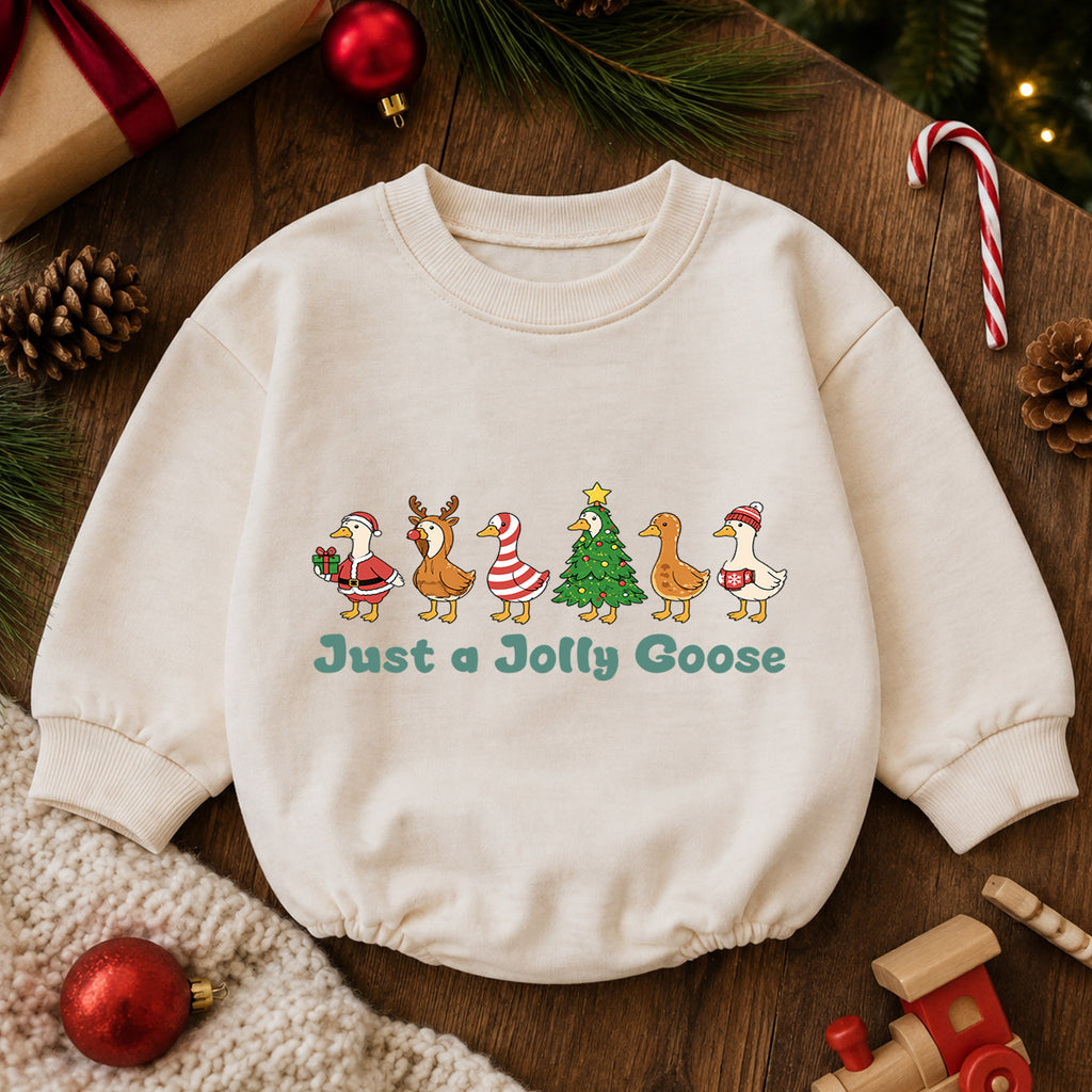 My 1st Christmas Gingerbread Baby Romper, First Christmas & 1st Birthday Holiday Outfit, Gingerbread Toddler Xmas Romper, Keepsake Gift — product view 6