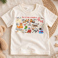 12 Cats of Christmas Kids Shirt, Funny Cat Christmas Tee, Holiday Kitty T Shirt, Christmas Gift for Cat Lovers — product view 1