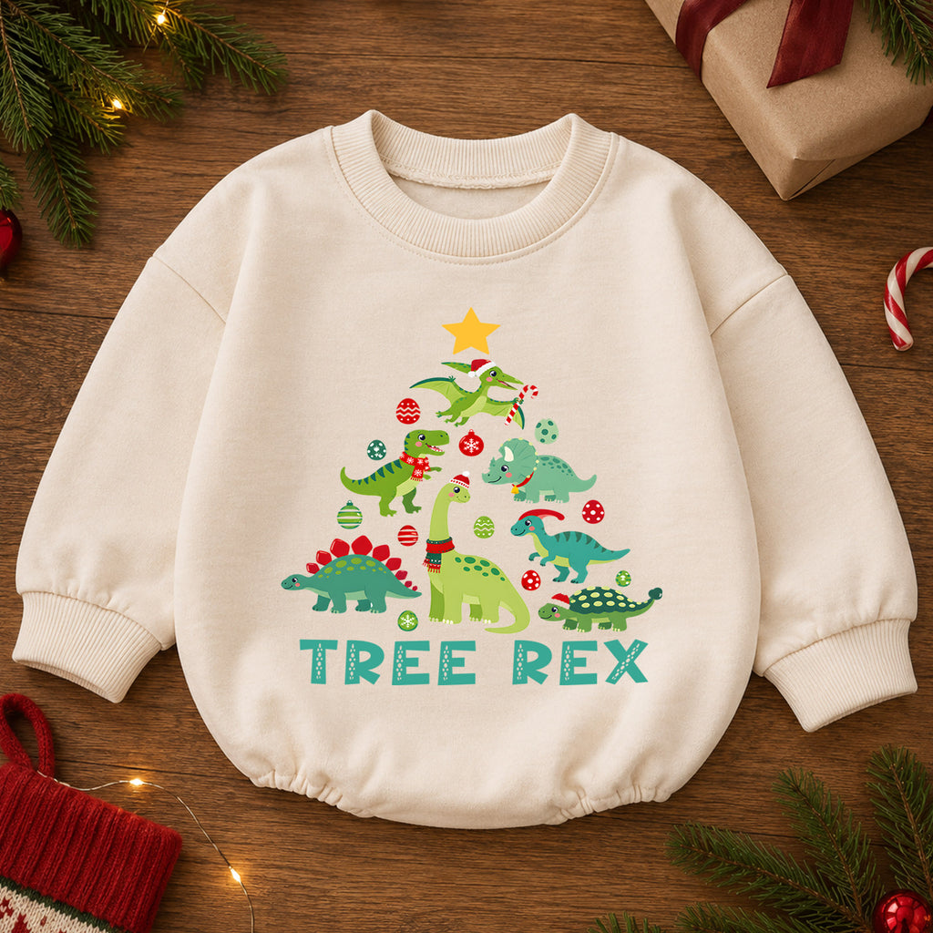Christmas Chicken Baby Romper, Watercolor Holiday Chicken Family Romper, Farm Christmas Toddler Outfit, Cute 1st Birthday Xmas Gift — product view 2