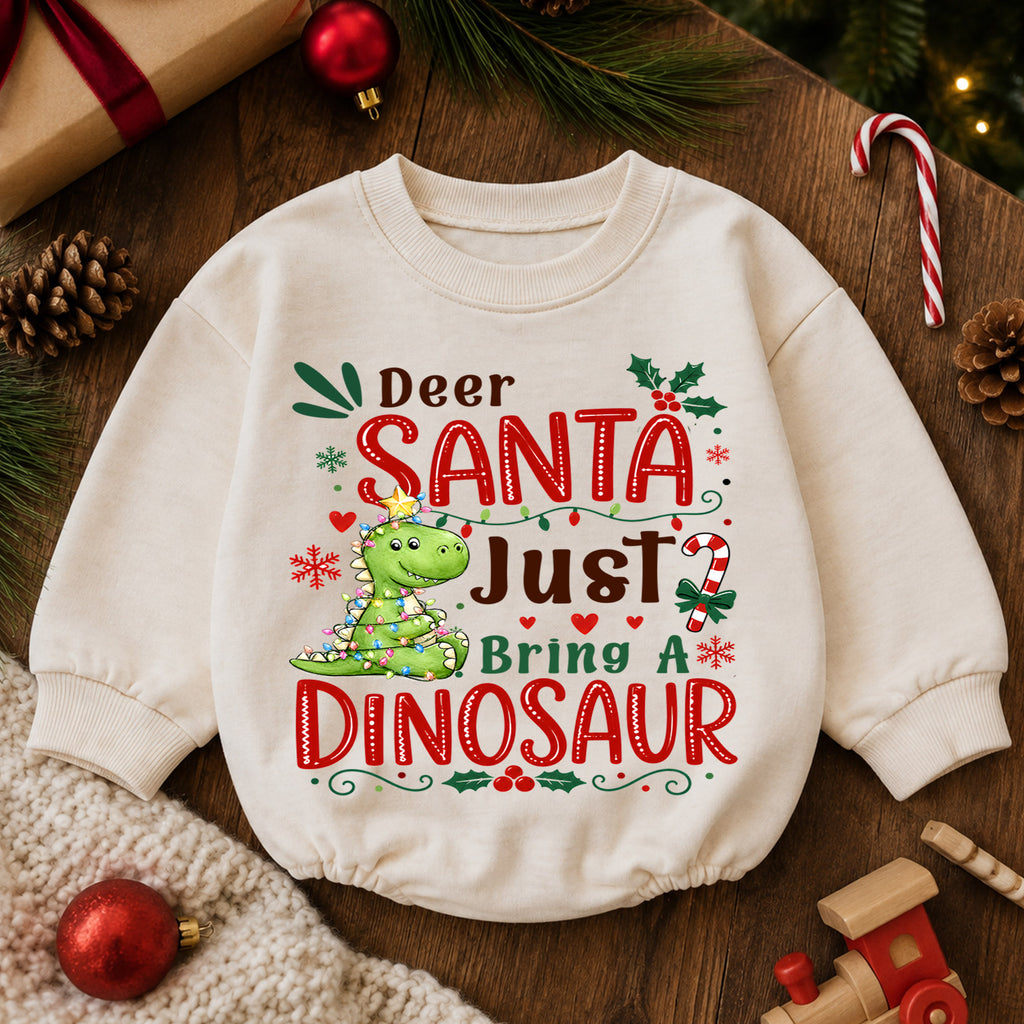I’m Just So Elfin Cute Baby Romper, Funny Elf Christmas Toddler Outfit, Cute Holiday Romper, Baby 1st Birthday Xmas Gift — product view 6