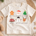 Christmas Goose Kids Shirt, Festive Goose on the Loose Tee, Gingerbread Rider Holiday Outfit for Boys Girls, Funny Christmas Kids Gift — product view 1