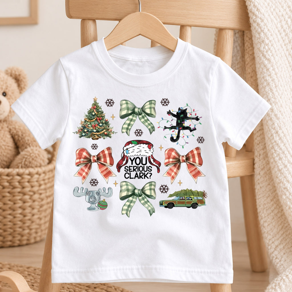 Christmas Squad Kids Shirt, Cute Santa Elf Snowman Holiday T Shirt, Christmas Outfit for Kids, Festive Xmas Gift for Boys and Girls (135 ký tự) — product view 4