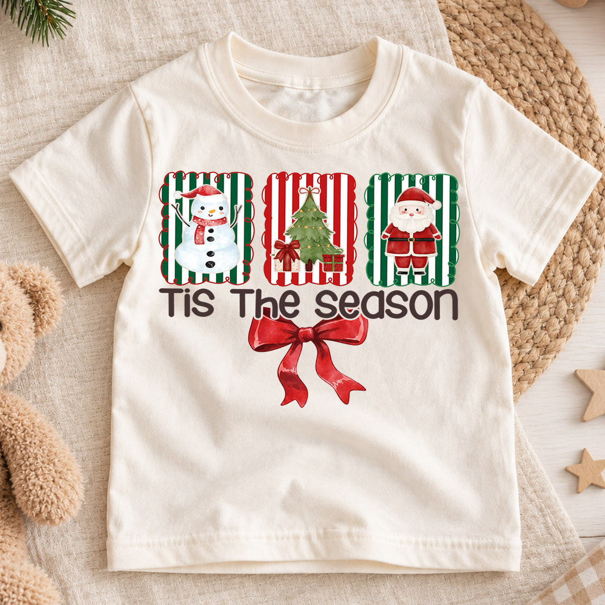 You Serious Clark Shirt, Funny Christmas Vacation Shirt, Retro Christmas Coquette Bows Tee, Holiday Movie Shirt, Christmas Cat Shirt (138 ký tự) — product view 1