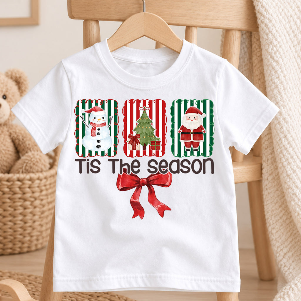 You Serious Clark Shirt, Funny Christmas Vacation Shirt, Retro Christmas Coquette Bows Tee, Holiday Movie Shirt, Christmas Cat Shirt (138 ký tự) — product view 4