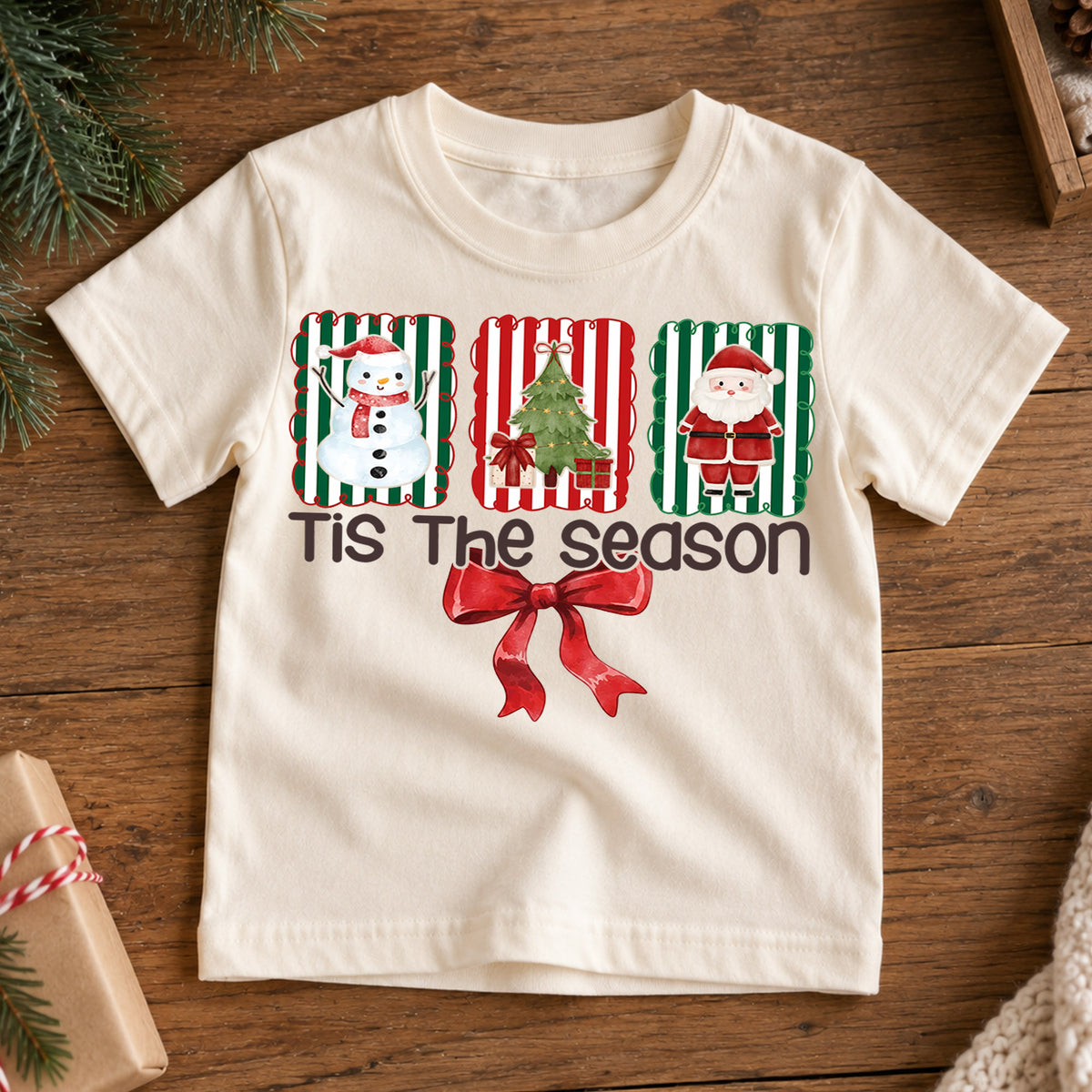 You Serious Clark Shirt, Funny Christmas Vacation Shirt, Retro Christmas Coquette Bows Tee, Holiday Movie Shirt, Christmas Cat Shirt (138 ký tự) — product view 7