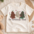 Christmas Tree Kids Shirt, Oh Christmas Tree T-Shirt, Cute Holiday Tee, Festive Christmas Outfit, Family Matching Shirt, Winter Gift — product view 1